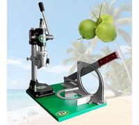 Macchina di apertura manuale della noce di cocco commerciale del foro del cocco Peeler per l'elaborazione del cocco giovane fresco con tre maniglie