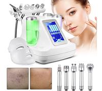 Macchina di bellezza 150W, 35 x 30 x 28 cm Macchina per la pulizia del viso con maschera a sette colori Dermoabrasione ad acqua ultrasonica, sbiancamento della pelle