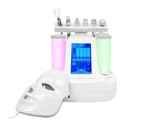Macchina di bellezza 7 in 1 acqua idrogeno ossigeno macchina per la bellezza spa Professional Rejuvenation Bubbles detergente per pori, rassodamento della pelle per la pulizia profonda,