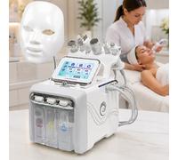 Macchina di Bellezza Facciale Idrogeno Ossigeno 7 in 1 Cura della Pelle