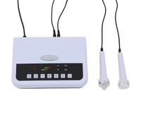 Macchina di bellezza multifunzione da 220 V con 2 sonde | Macchina per la cura della pelle a ultrasuoni per massaggio e pulizia della pelle, ideale per uso professionale e domestico