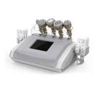 Macchina di bellezza professionale 6 in 1: 40K RF e microcorrente per modellare il corpo, lifting facciale, rassodare la pelle e anti-invecchiamento, dispositivo ricaricabile per casa e salone