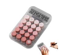 Macchina di calcolo meccanico - Tastiera Touch Antiscivolo Modello Trasparente Design, Custodia da ufficio Estetica | Strumento di calcolo matematico per scolaro professionale Corsi