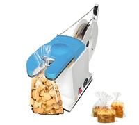 Macchina di chiusura automatica Twist-Tie per impacchettare, sigillatrice per sacchetti di alimenti con legami metallici a torsione ideale per imballaggi di pane caramella