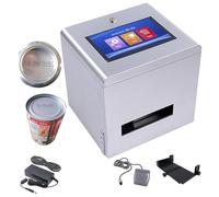 Macchina di codifica a getto d'inchiostro, Stampante industriale automatica per la codifica di data e lotto, Codificatore portatile a getto d'inchiostro da 12,7 mm, uso desktop, stampa