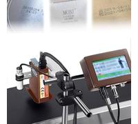 Macchina di codifica del getto di inchiostro per la linea di produzione - stampante di codifica della data per il testo, il codice di QR, il codice a barre, il numero di lotto, l'etichetta, l'immagine