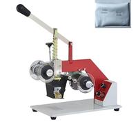 Macchina di codifica termica manuale, temperatura regolabile, 10-60 stampe/min, mini data & stampante logo per linee di produzione