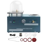 Macchina di colata sotto vuoto 1/2 HP, 2L cera persa gioielli Mold Processor con Bell Jar per colata di precisione e lavorazione dei metalli professionale