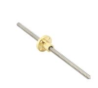 Macchina di controllo vite a ricircolo di sfere a T5 Diametro 5mm Lunghezza 150mm Piombo 1mm 2mm 4mm Trapezoidale Con Dado In Ottone (Size : Lead 1mm)