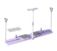 Macchina di esercizio Da Sci Accessori Da Palestra Casa 4 in 1 per Bacino | Simulatore Di Sci Per Esercizio A Terra Per Rafforzare Fessieri, Cosce E Addom, Fitness, Interni E