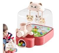 Macchina di flipper per per bambini - Macchina flipper LED, giocattolo elettronico di flipper | Simpatico gioco di riflessioni di azione dell'orso, coltiva bene