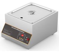 Macchina di Fusione di Riscaldamento, Temperatrice di Cioccolato Commerciale, Scioglitore di Cioccolato, Riscaldatore Elettrico per Alimenti con Display Digitale per Fusione E Riscaldamento, A