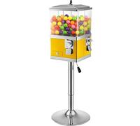 Macchina di Gumball, distributore automatico a gettoni di Candy con il supporto, gomma da masticare rotabile ed erogatore della capsula del giocattolo