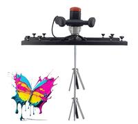 Macchina di miscelazione elettrica del serbatoio,Macchina di miscelazione della vernice,Miscelatore di vernice Ibc,Miscelatore di fango a mano,Con gancio di supporto,Elica pieghevole,Per agitatore di