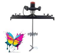 Macchina di miscelazione elettrica del serbatoio,Macchina di miscelazione della vernice,Miscelatore di vernice Ibc,Miscelatore di fango a mano,Con gancio di supporto,Elica pieghevole,Per agitatore di