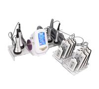 Macchina di modellamento del corpo RF cavitazione 5 in 1 40K con rassodamento della pelle e bruciagrassi, presa UK