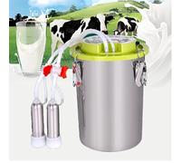 Macchina Di Mungitura 8L/12L/16L, Mucca E Capra, Macchina Per La Mungitura Del Vuoto Pulsazione, Frequenza 43 - 46 Volte/min, Non Ferire Il Seno, Interrompere L'auto Quando Pieno ,16L-cow