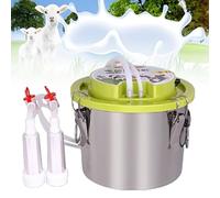 Macchina Di Mungitura 8L/12L/16L, Mucca E Capra, Macchina Per La Mungitura Del Vuoto Pulsazione, Frequenza 43 - 46 Volte/min, Non Ferire Il Seno, Interrompere L'auto Quando Pieno ,8L-sheep