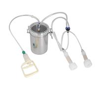 Macchina di Mungitura di Capra, Mungitrice per Mungitura di Capra 2000 Ml Sforzo Salvezza Kit di Portatile per Bottiglia in Acciaio Inossidabile per Bovini e Capre