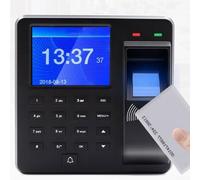 Macchina di partecipazione dell'impronta digitale, macchina di orologeria per l'orologio dell'ufficio di piccola impresa dei dipendenti con l'entrata e l'uscita automatiche, 1000 impronte digitali e