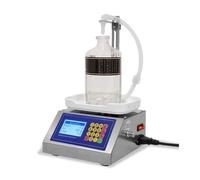 Macchina di pesatura e riempimento Bilancia elettronica Riempitrice di liquidi Acqua potabile Vino Succo 10ml-3000ml Riempitrice di liquidi for bevande a base di succo