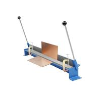 Macchina di piegatura manuale 914 mm larghezza di piegatura lamiera, angolo di 90°, adatta per lamiere come acciaio al carbonio, lamiera di rame e lamiera di alluminio