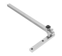 Macchina di piegatura manuale per acciaio rotondo fino a 8 mm, panca piegatrice con angolo di curvatura 0-180°, panchina 41 cm per lamiera e barre di ferro, dispositivo di piegatura portatile con