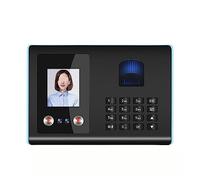 Macchina di presenza intelligente Face Fingerprint Riconoscimento password Mix Biometrico Time Clock Voice Broadcast