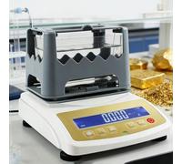 Macchina di prova dell'oro, analizzatore di alta precisione per metalli preziosi, tester di densità e rivelatore di carato per l'industria della banca e dei pegni, capacità 1200g