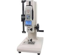 Macchina di Prova Trazione Compressione Digitale da Banco capacità 500N, Tester con Base Dinamometrica a Vite Design Compatto e Portatile per Analisi Resistenza Materiali in Laboratorio