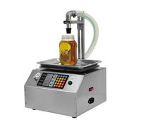 Macchina di riempimento completamente automatica for, salsa sesamo, olio commestibile, colla viscosa, tipo pesatura del flusso Preciso