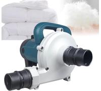 Macchina di riempimento e aspirazione a doppio scopo - 6 velocità regolabili per un'efficiente ristrutturazione di giacche, piumoni e cuscini, controllo del piede facile da utere e prestazioni potenti