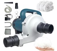 Macchina di rifornimento elettrica verso il basso, 3280W che soffia e succhia macchina, interruttore di comando a pedale, 6 velocità regolabile, volume aria: 8,0 m³/min, velocità del vento: 95 M/s