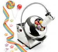 Macchina di rivestimento dello zucchero per le industrie farmaceutiche e alimentari, macchina regolabile del rivestimento del cioccolato di velocità e attrezzatura di essiccazione della palla di