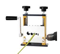 Macchina di stripping del filo manuale, macchina dello spogliarellista del cavo,6 fori 5 Tracks Fire Stripper for Drill Manual - 0,1-0,6 pollici di rivoluzione del dispositivo di peeling del cavo per