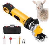 Macchina di taglio elettrica per pecore da 700 W, 13 denti in lana di pecora a forbice, regolazione a 6 velocità, per rasatura di pellicce, allevamento, animali domestici