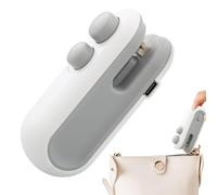 Macchina Di Tenuta A Vuoto - Sigillante Per Calore Portatile, Clip Del Risarcimento, Dispositivo Di Tenuta A Sacchetto Compatto | Alimentazione USB Ricaricabile, Taglio Di Precisione Integrato In Plas
