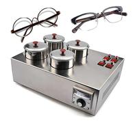 Macchina di tintura della lente ottica con temperatura regolabile e commutatore indipendente per l'elaborazione degli occhiali nei negozi di ottica