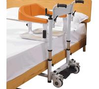 Macchina di trasferimento dell'ascensore del paziente,Sedia di sollevamento di trasferimento,per anziani e disabili,Ascensore idraulico del comodino con controllo manuale