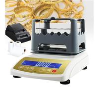 Macchina digitale for la verifica della purezza dell'oro con stampante tester di autenticità densità dei metalli preziosi for oro argento platino(Withprinter,MDJ300K)