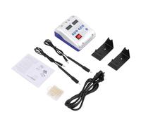 Macchina digitale per cera, doppia penna con 6 punte di cera multiuso per intaglio, 2 display a LED, temperatura regolabile, coltello elettrico per dentisti con 2 portapenne, 2 penne