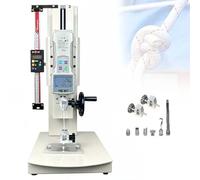Macchina digitale per prove trazione, dinamometro push-pull con display chiaro, da 10n a Macchina per prove trazione da banco, con capacità 2000N, azionamento manuale tramite(With ruler,10N)