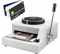 MACCHINA ELBOSCING CARDA PVC 72 STAMPA MACCHINA DI EMBOSCAZIONE CARTA, MANUALE MACCHINA PUNCHE MACCHINA PVC Per La Creazione Di Schede VIP