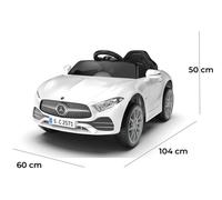 MACCHINA ELETTRICA 12V BIMBI MERCEDES CLS SMALL LAMAS