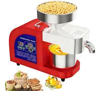 Macchina elettrica automatica della pressa dell'olio per uso domestico e commerciale, estrattore dell'olio dell'acciaio inossidabile per semi, noci e noccioli