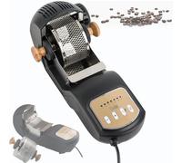 Macchina elettrica automatica for chicchi di caffè da 1500 W, tostatrice for caffè ad aria calda, cestello rimovibile in acciaio inossidabile, controllo della temperatura a 7 stadi