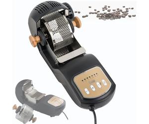 Macchina elettrica automatica for chicchi di caffè da 1500 W, tostatrice for caffè ad aria calda, cestello rimovibile in acciaio inossidabile, controllo della temperatura a 7 stadi