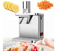 Macchina elettrica commerciale del Dicer della verdura, acciaio inossidabile resistente per il taglio e la triturazione efficienti nella trasformazione dei prodotti alimentari