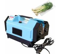 Macchina elettrica del dispositivo di rimozione della radice dell'aglio e delle code superiori delle doppie teste per la preparazione efficiente della cucina