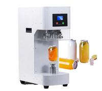 Macchina elettrica del sigillatore della bottiglia, macchina automatica commerciale di sigillamento della tazza con il contatore, per il sigillamento della tazza del barattolo di latta di